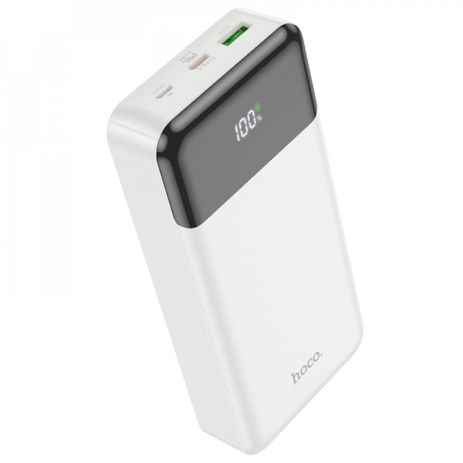 Повербанк Hoco J102A 20000 mAh (Micro-USB/Type-C 18W, 1Type-C PD 20W/1USB QC3.0 18W) White