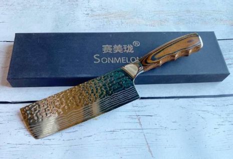 Ніж-сокира кухарський Sonmelony Chef RT-30 / 30 см