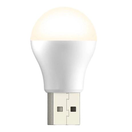 USB LED лампочка тепле світло