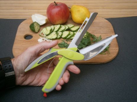 Ніж-ножиці кухонні Clever Cutter Knife АХ-6