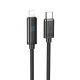 Кабель Hoco U127 с дисплеем Type-C to Lightning PD 27W 1.2m black