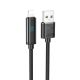 Кабель Hoco U127 з дисплеєм USB to Lightning 1.2m black