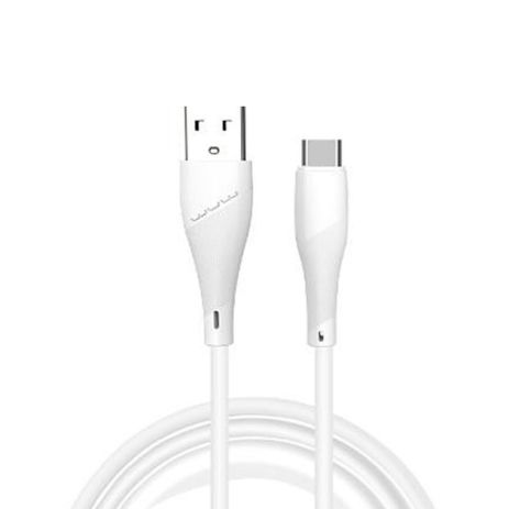 Кабель WUW-X196 USB Type-C 2,4А white