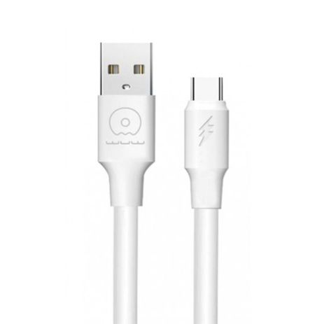 Кабель WUW-X168 USB Type-C 5А white