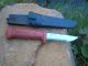 Ніж Morakniv Basic 511 Red вуглецева сталь Carbon Steel Швеція 206 мм