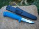 Ніж Morakniv Basic 546 Blue сталь Sandvik 12C27 Швеція 206 мм