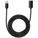 Кабель-удлинитель Baseus AirJoy Series USB3.0 Extension Cable 5m Cluster Black