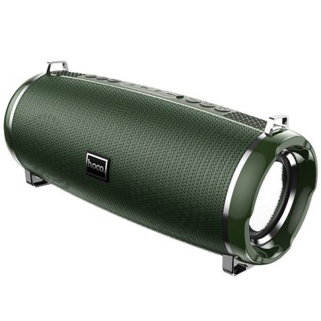 Акустика HOCO HC2 Xpress sports BT speaker LED IPX5 | BT, TWS, AUX, FM, TF, USB | dark green