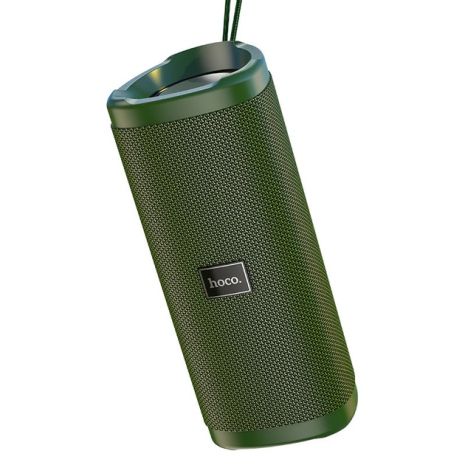 Акустика HOCO HC4 Bella sports True Wireless Speaker IPX5 | BT, TWS, AUX, FM, TF, USB | army-green