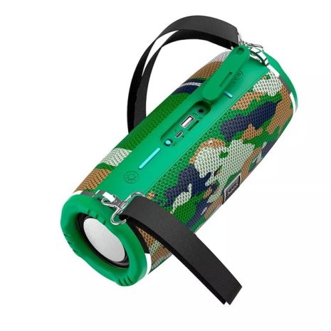 Акустика HOCO HC12 Sports BT Speaker IPX4 | BT5.0, USB / AUX / TF / FM, 2h | Camouflage-Green