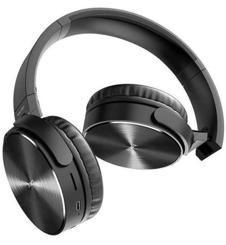 Навушники Bluetooth HOCO DW01 Foldable headphones | BT5.0, TF, AUX, 4Hours | black