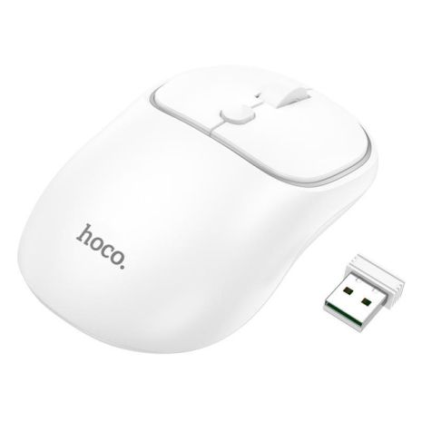 Wireless Мышь Hoco GM25 |BT5.2/2.4G, 800/1200/1600 DPI| Белый