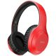 Наушники Bluetooth HOCO Fun move BT headphones W30 |BT5.0, AUX/FM/TF, 8h| red