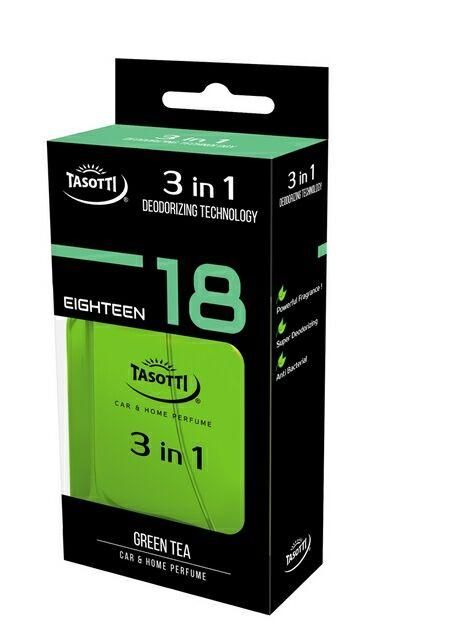 Освежитель воздуха TASOTTI спрей "3 in 1" Green Tea (№18) 50 мл