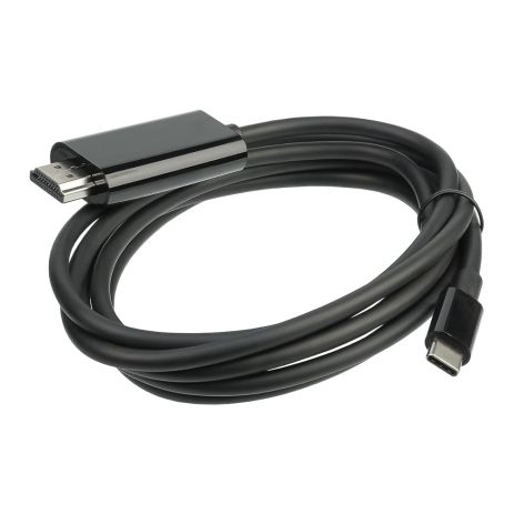 Адаптер перехідник Type-C - HDMI 1.8m чорний