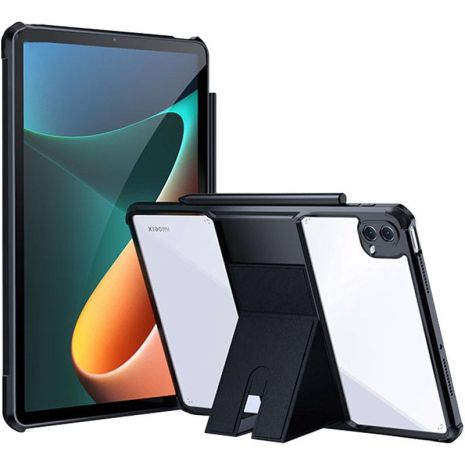 TPU+PC чехол Xundd Stand c усиленными углами для Xiaomi Pad 6 / Pad 6 Pro (11") Черный