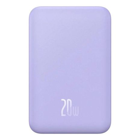 УМБ Baseus Magnetic Mini Wireless Fast Charge 5 000 mAh 20W Purple P10022107513-00