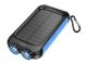 Повербанк HOCO Sunpower solar power bank with light DB51 8000mAh |2USB/1Type-C, 2A| black