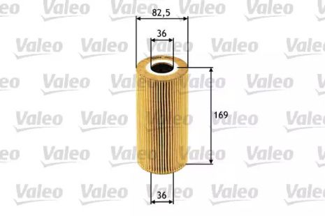 Фільтр масляний SSANGYONG KORANDO, MERCEDES-BENZ VARIO, VALEO (586521)