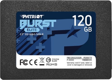 SSD Patriot Burst Elite 120GB 2.5" 7mm SATAIII TLC 3D