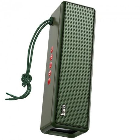 Акустика HOCO HC3 Bounce sports wireless speaker IPX4 | BT, TWS, AUX, FM, TF, USB | dark green