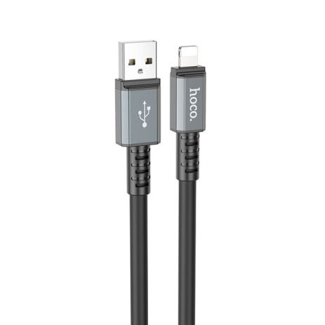 USB Кабель HOCO X85 USB - Lightning (1М) чорний