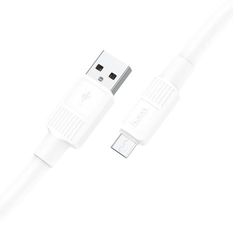 Кабель Hoco X84 USB to MicroUSB 1m белый