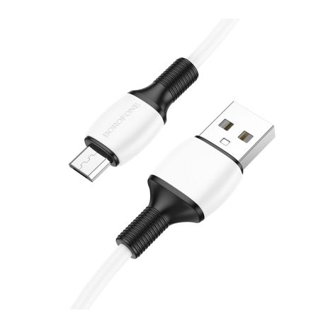 USB Borofone BX84 Micro 2.4A Белый