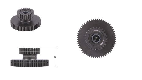 Шестерня стартера здвоєна мотоцикл CB 250