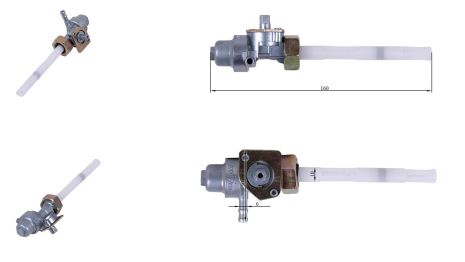 Кран топливный мотоцикл Lifan LF175-10M SR200