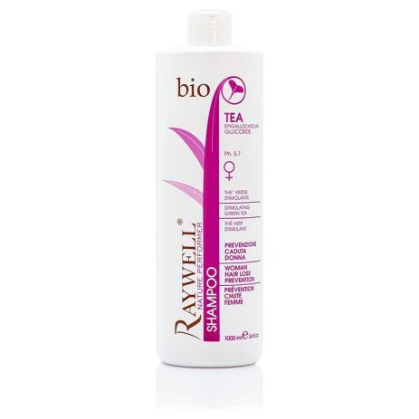 Raywell Bio Tea Shampoo Жіночий шампунь проти випадіння волосся Рейвелл RR331, 100 г (розлив)