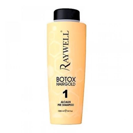 Шампунь глибокої очистки Raywell Botex Hairgold Alcalin Pre Shampoo, 1000 мл