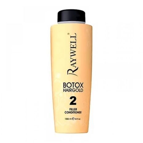 Филлер-кондиционер Raywell Botеx Hairgold Filler Conditioner для восстановления и объема волос, 1000 мл