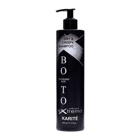 Шампунь для сухих и вьющихся волос Extremo Botox Dry&Crispy Karite Shampoo с маслом карите, 500 мл