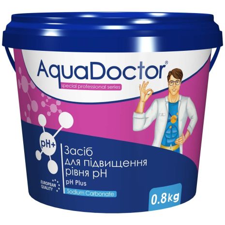 AquaDoctor pH Plus 0,8 кг | Ph плюс для бассейна