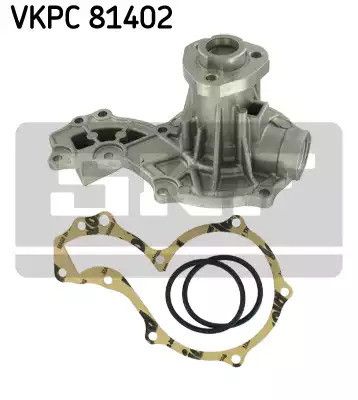 Водяной насос, помпа VW PASSAT, AUDI A4, AUDI A6, SKF (VKPC81402)