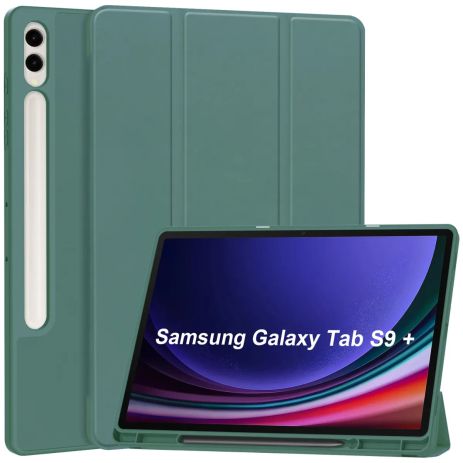 Чохол with Slot for Stylus для Samsung Galaxy Tab S9/S9 FE 11" Зелений