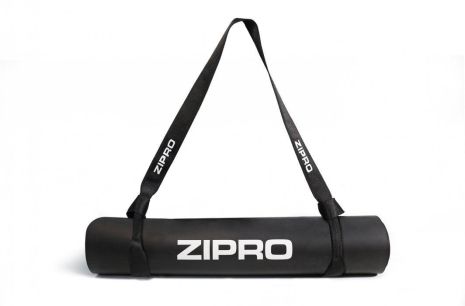 Килимок Zipro Natural Rubber 183x61x0,6 см з ремінцем для йоги