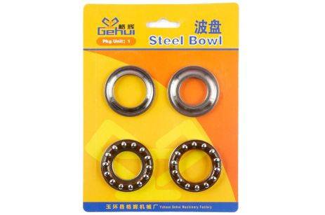 Подшипники руля Zongshen (подшипник 1 d-27mm, подшипник 2 d-28mm) GEHUI