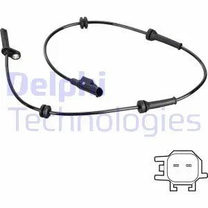 Датчик ABS FIAT FIORINO, FIAT QUBO, FIAT LINEA, DELPHI (SS20816)