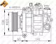 Компресор кондиціонера AUDI A4 2.0D 08-, NRF (32263)