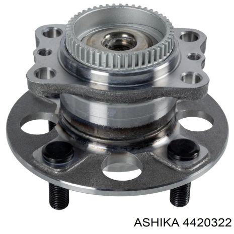 Подшипник ступицы задний Hyunday Accent/I20/ Kia Rio/Picanto 10-, ASHIKA (4420322)