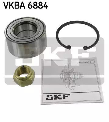 Подшипник передней ступицы MITSUBISHI COLT VI (40x76x38), SKF (VKBA6884)