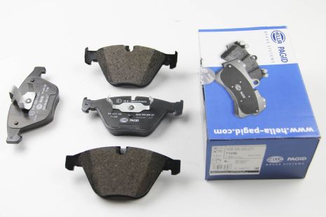 Колодки передние тормозные bmw 5(e60)/7(e65) 02-10 (ate) (155,1x68,5x20,, HELLA PAGID (8DB355009271)