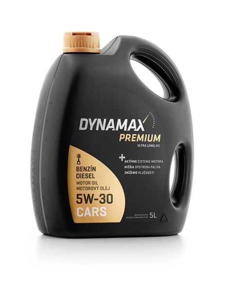 Олія моторна DYNAMAX ULTRA LONGLIFE 5W30 (5L), DYNAMAX (501960)