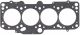 Прокладка головки audi a4/vw golf/passat 1.6 i 94- (1.65 mm), ELRING (629363)