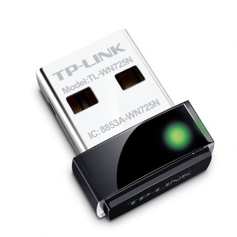 Беспроводной адаптер TP-Link TL-WN725N (150Mbps, USB, nano)_EU