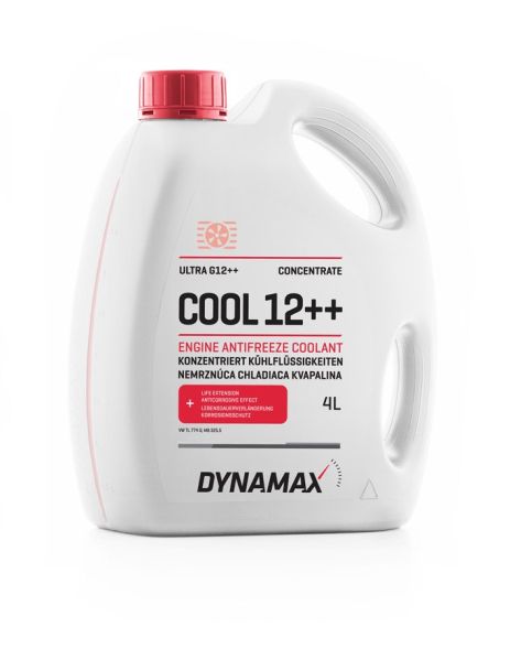 Антифриз G12++ DYNAMAX COOL ULTRA концентрат (4L), DYNAMAX (500160)