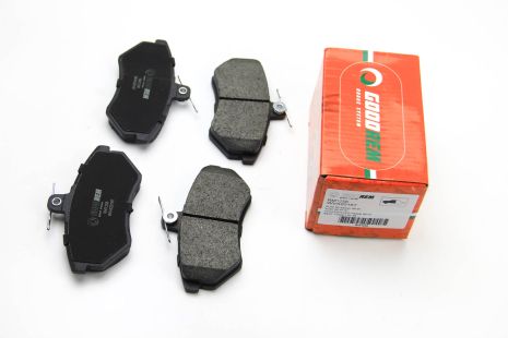 Колодки передние тормозные Caddy II/Golf IV 91-06 (TRW), GOODREM (RM1256)