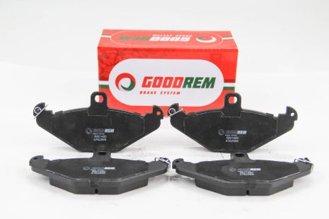 Колодки задние тормозные Laguna I 93-01 (brembo) (125,9x58,4x14,8), GOODREM (RM1480)